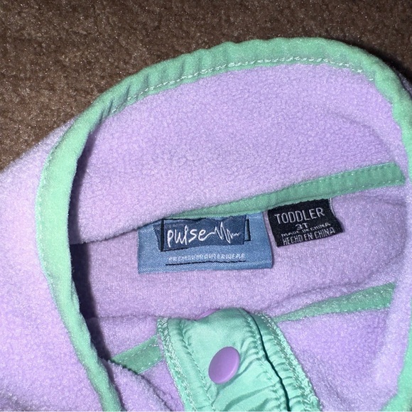 Pulse Lavender and Mint Toddler Pullover - Picture 5 of 5